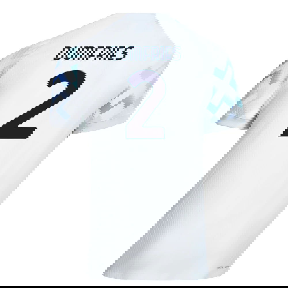 Fotbalové Dresy Inter Milan DUMFRIES #2 Venkovní Dres 2025-2026