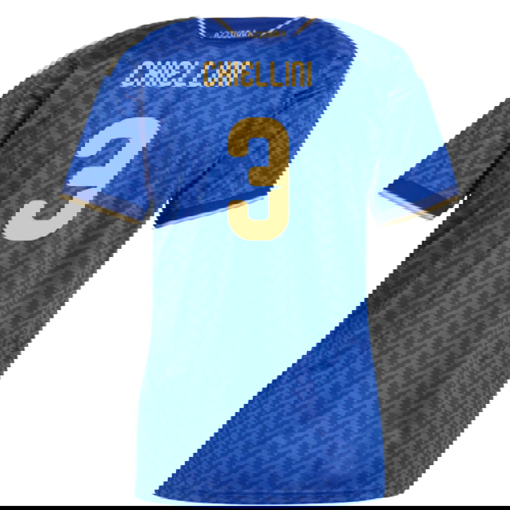 Fotbalové Dresy Itálie Dámské CHIELLINI #3 Domácí Dres Mistrovství světa 2026