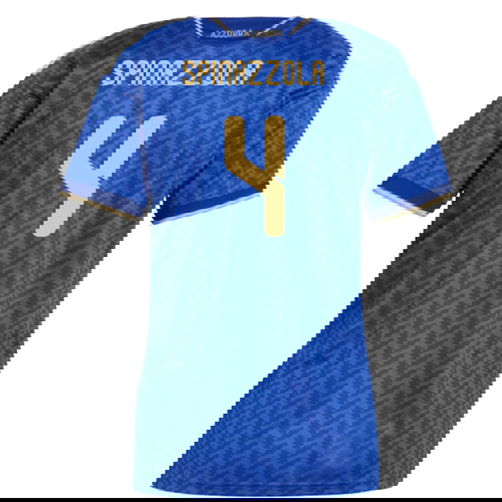 Fotbalové Dresy Itálie Dámské SPINAZZOLA #4 Domácí Dres Mistrovství světa 2026