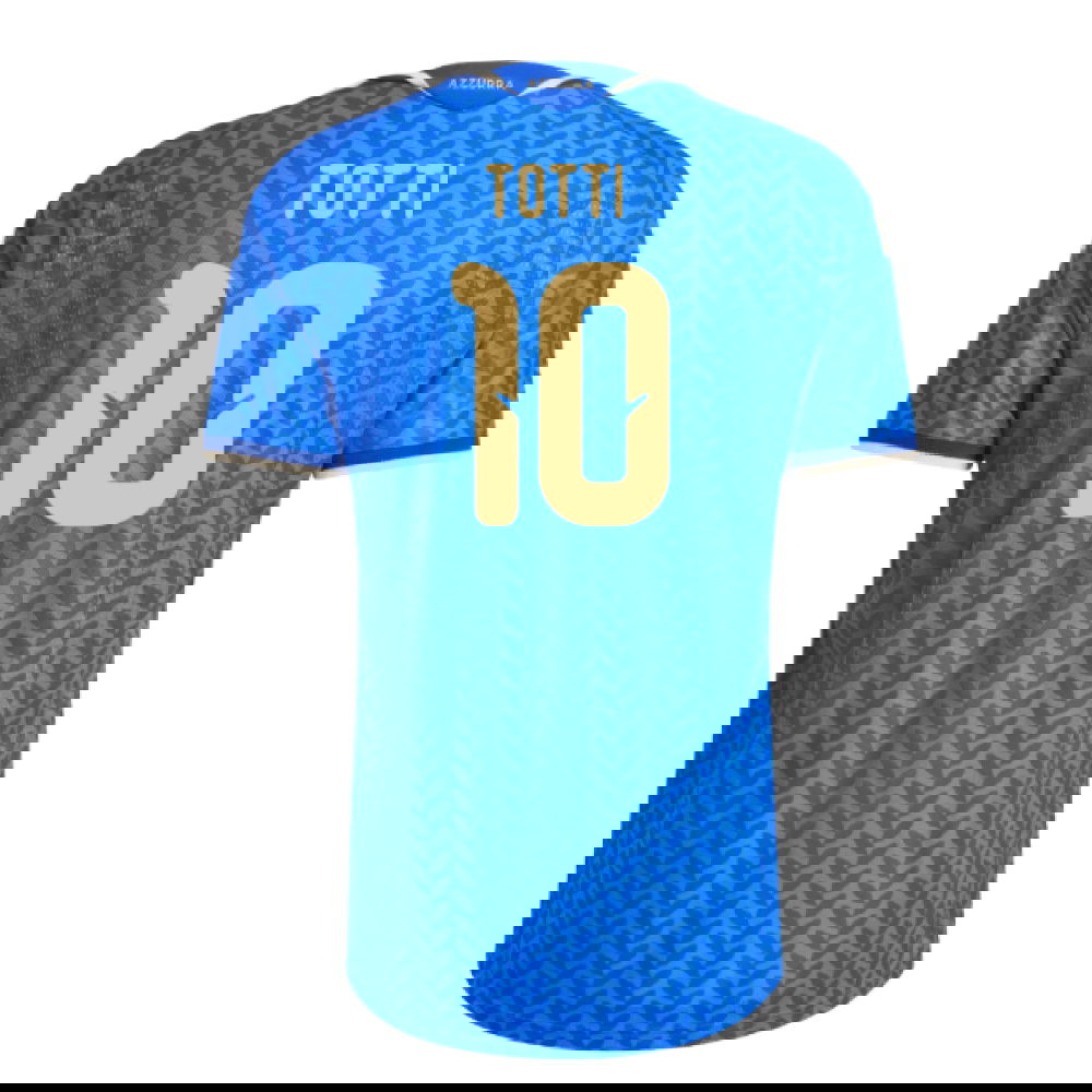 Fotbalové Dresy Itálie TOTTI #10 Domácí Dres Mistrovství světa 2026