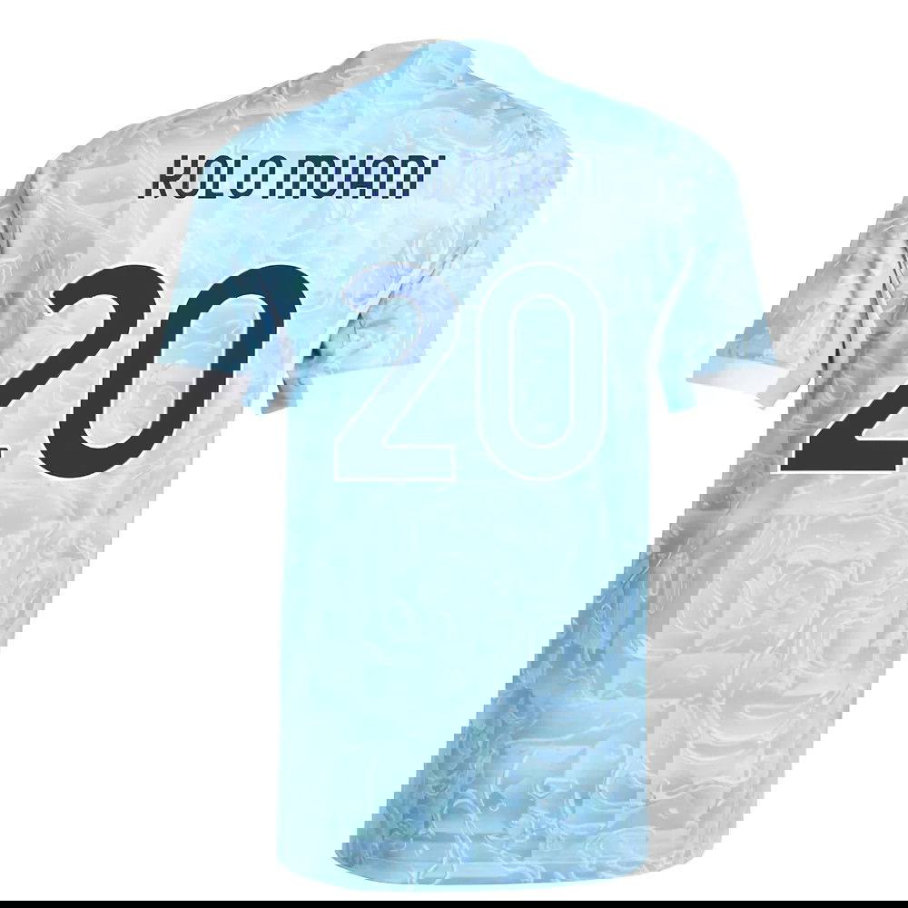 Fotbalové Dresy Juventus KOLO MUANI #20 Venkovní Dres 2025-2026