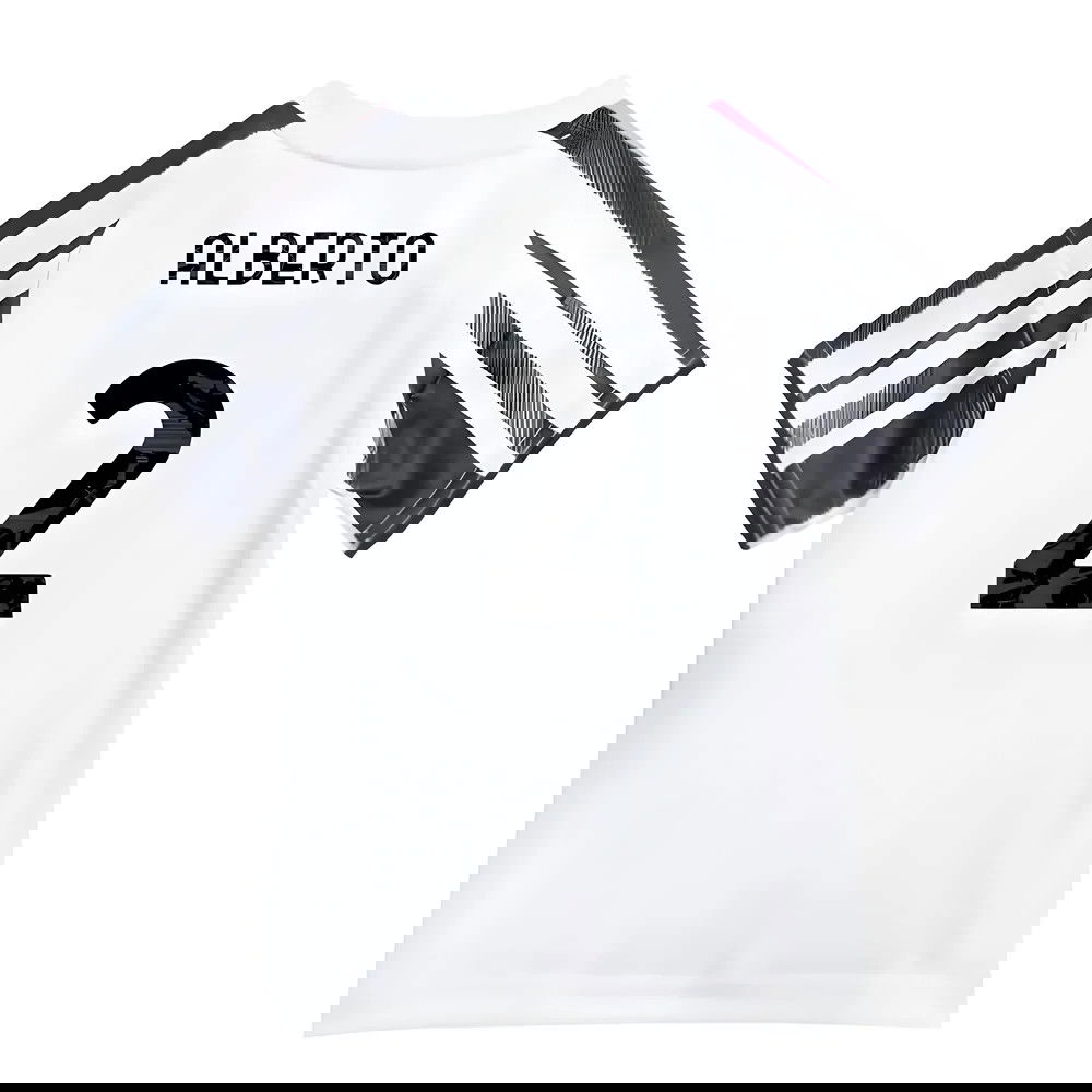 Fotbalové Dresy Juventus Dětské ALBERTO #2 Domácí Dres 2025-2026