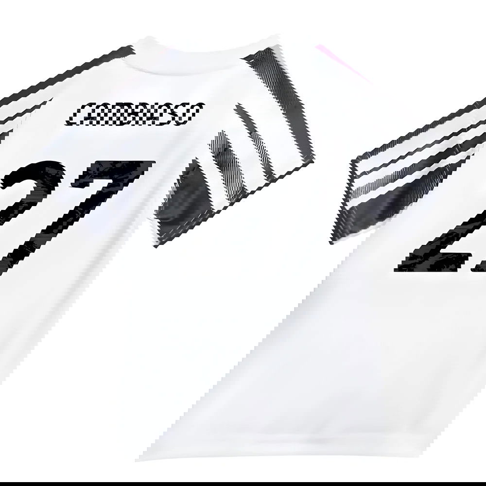 Fotbalové Dresy Juventus Dětské CAMBIASO #27 Domácí Dres 2025-2026