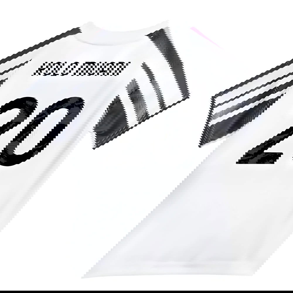 Fotbalové Dresy Juventus Dětské KOLO MUANI #20 Domácí Dres 2025-2026