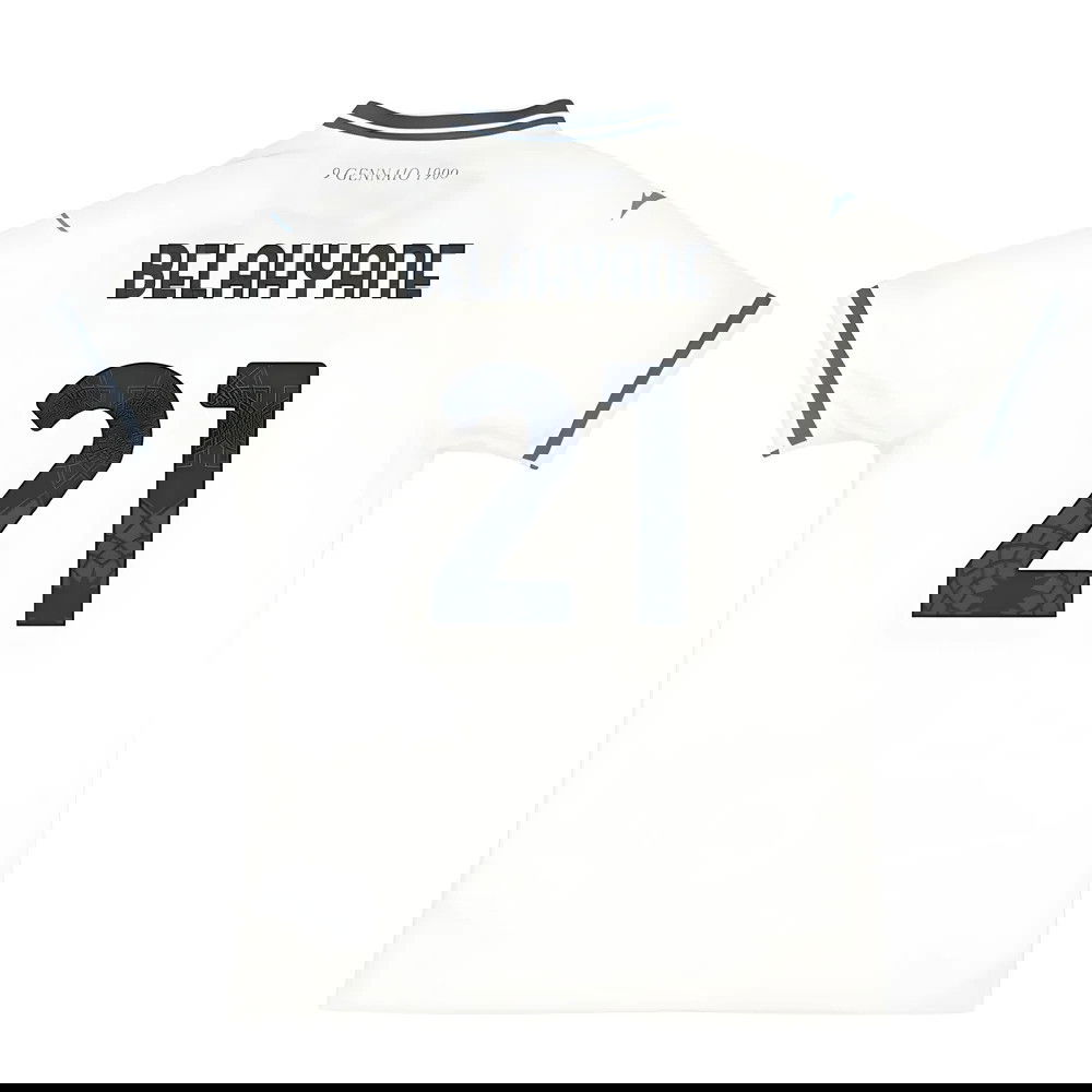 Fotbalové Dresy SS Lazio BELAHYANE #21 Venkovní Dres 2025-2026