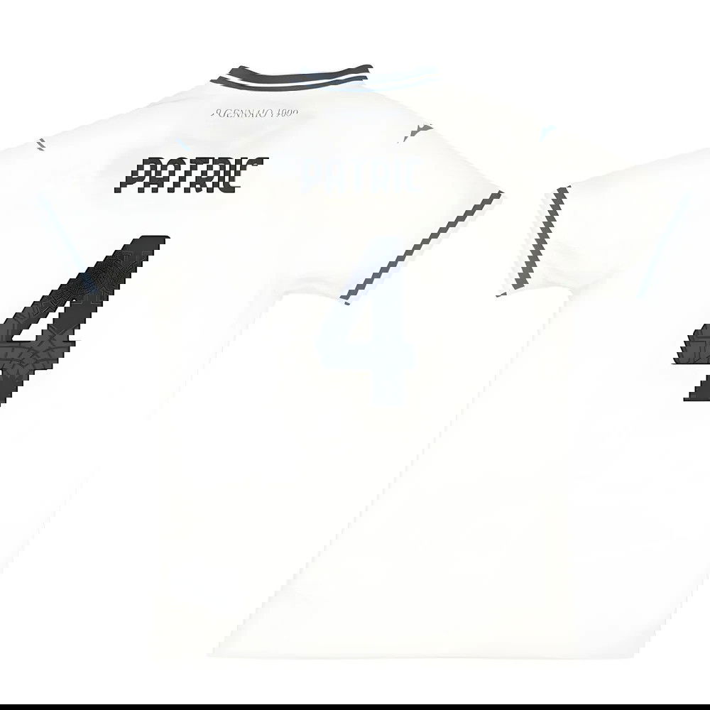 Fotbalové Dresy SS Lazio PATRIC #4 Venkovní Dres 2025-2026
