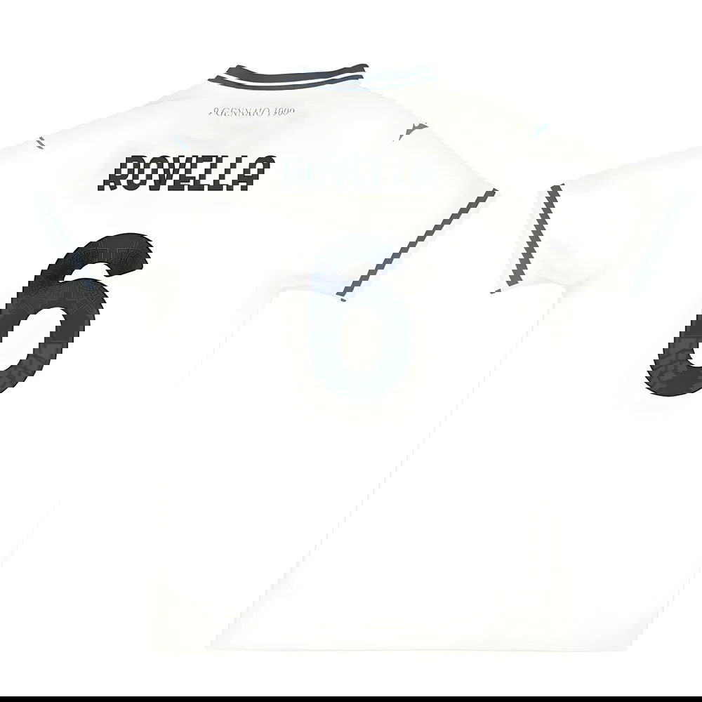 Fotbalové Dresy SS Lazio ROVELLA #6 Venkovní Dres 2025-2026