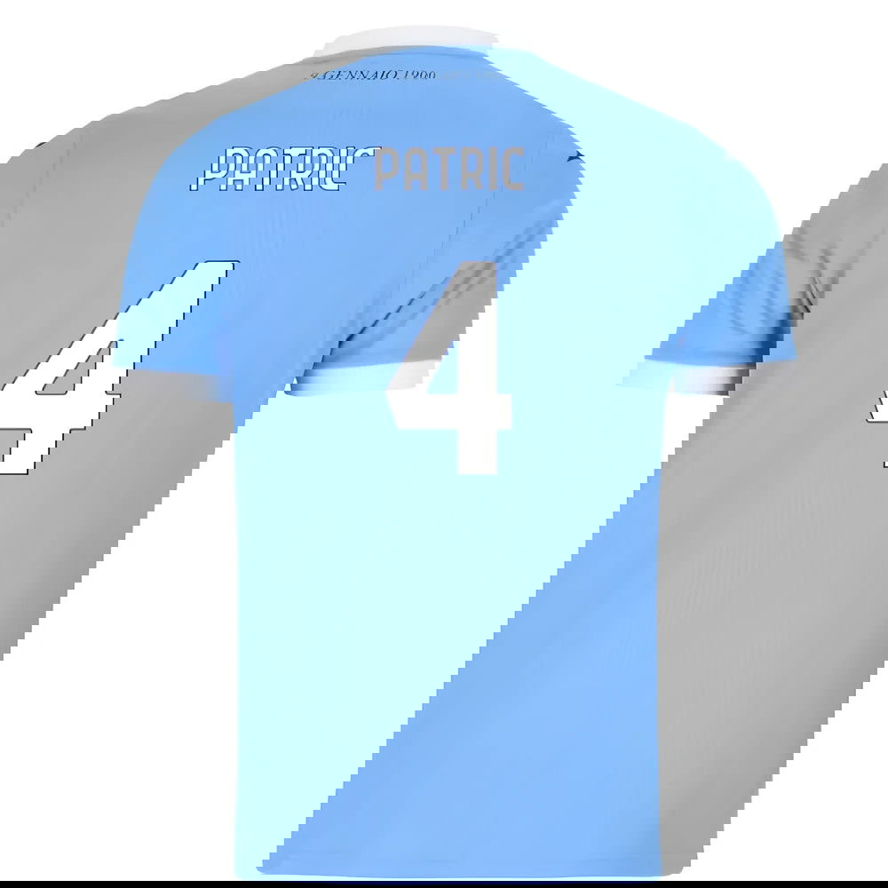 Fotbalové Dresy SS Lazio PATRIC #4 Domácí Dres 2025-2026