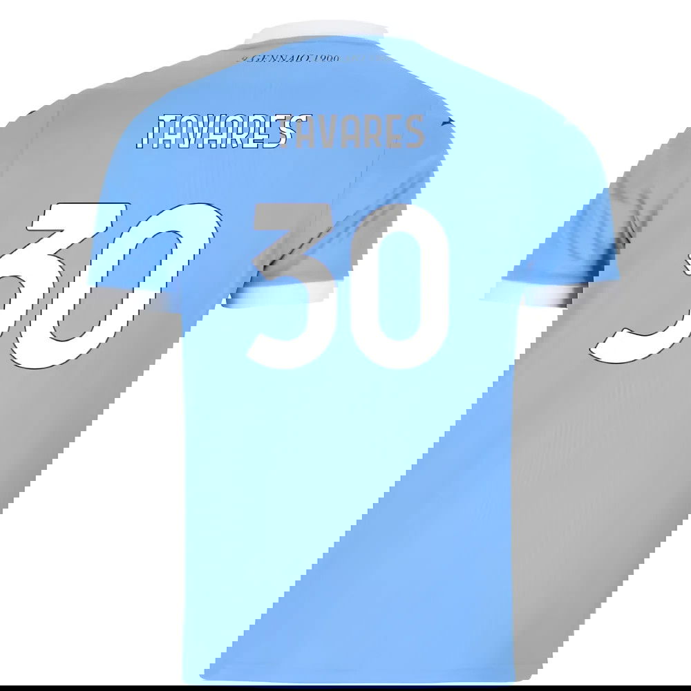 Fotbalové Dresy SS Lazio TAVARES #30 Domácí Dres 2025-2026