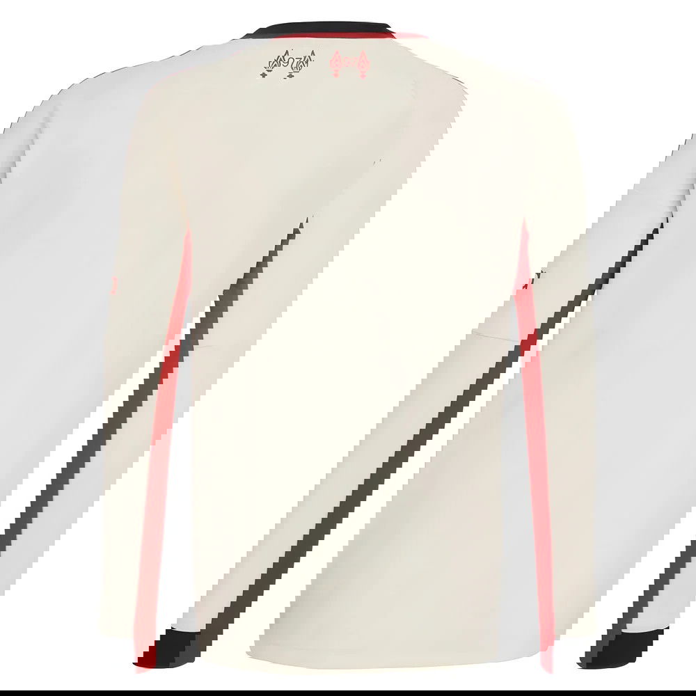 vyprodej Fotbalové Dresy Liverpool Dlouhý Rukáv Venkovní Dres 2025-2026 na zakázku