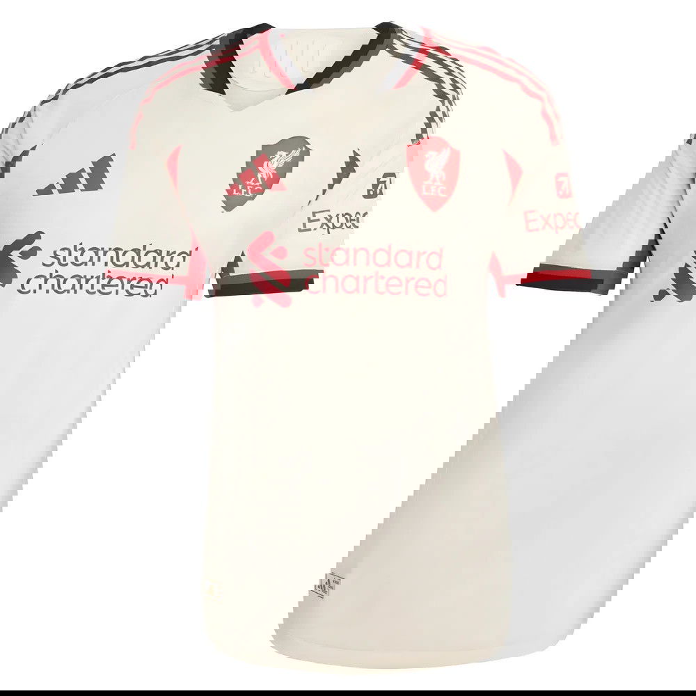 reprezentace Fotbalové Dresy Liverpool Dámské VIRGIL #4 Venkovní Dres 2025-2026 obchod