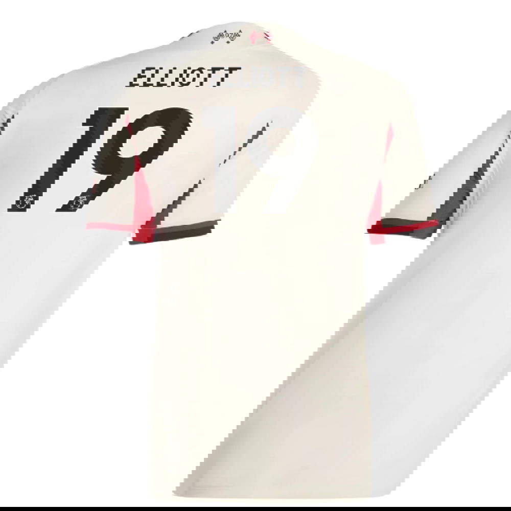 Fotbalové Dresy Liverpool Dámské ELLIOTT #19 Venkovní Dres 2025-2026
