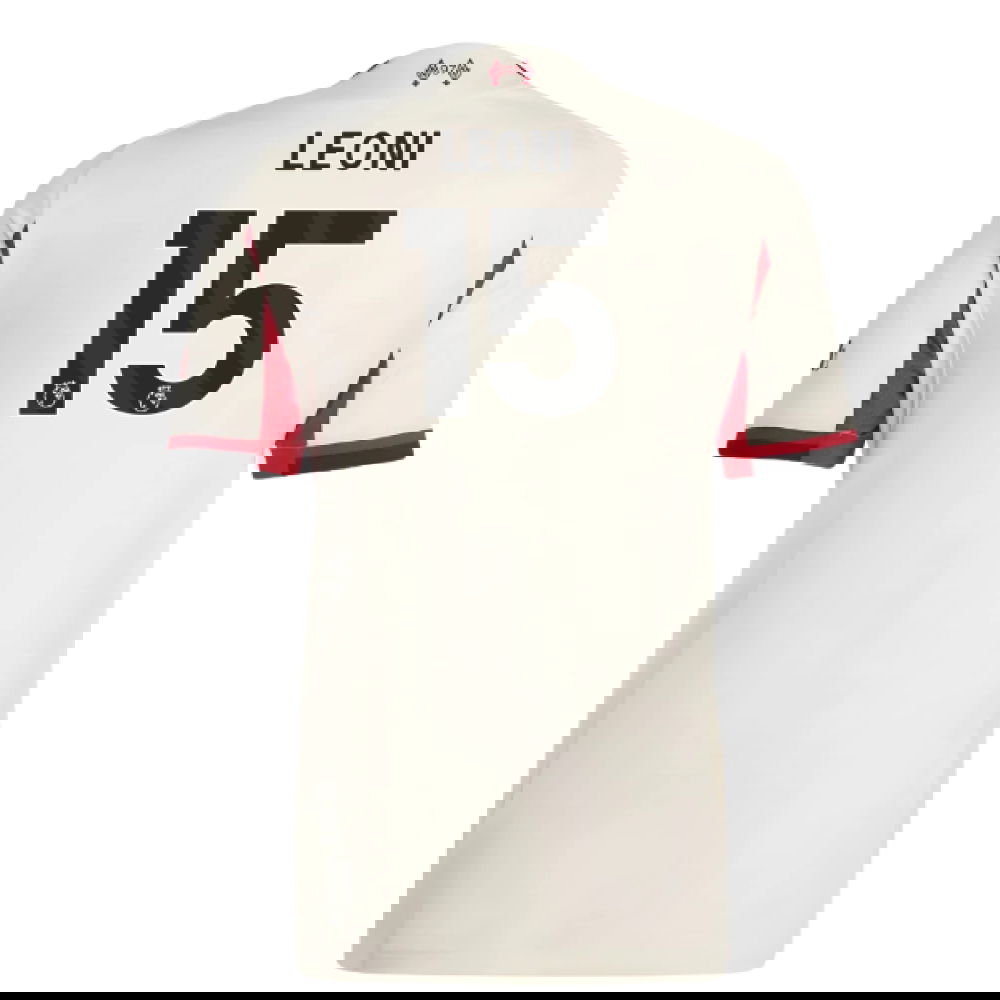 Fotbalové Dresy Liverpool Dámské LEONI #15 Venkovní Dres 2025-2026