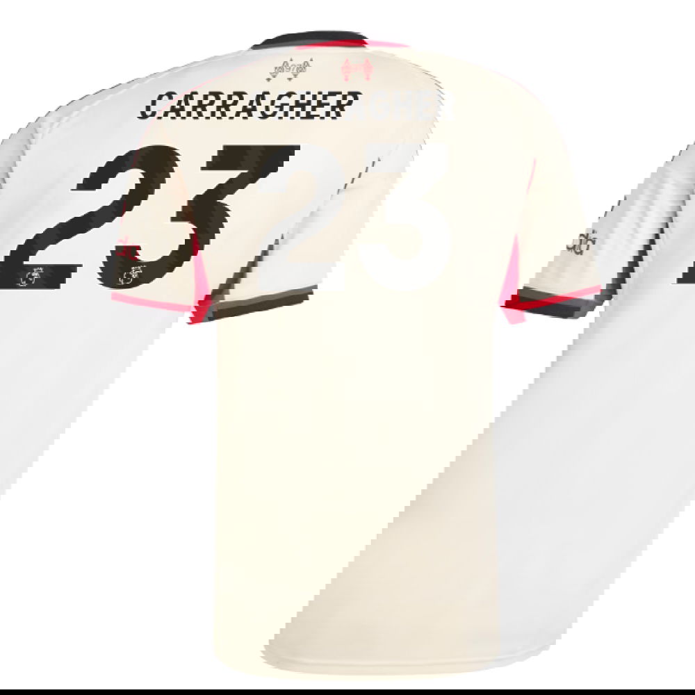Fotbalové Dresy Liverpool CARRAGHER #23 Venkovní Dres 2025-2026