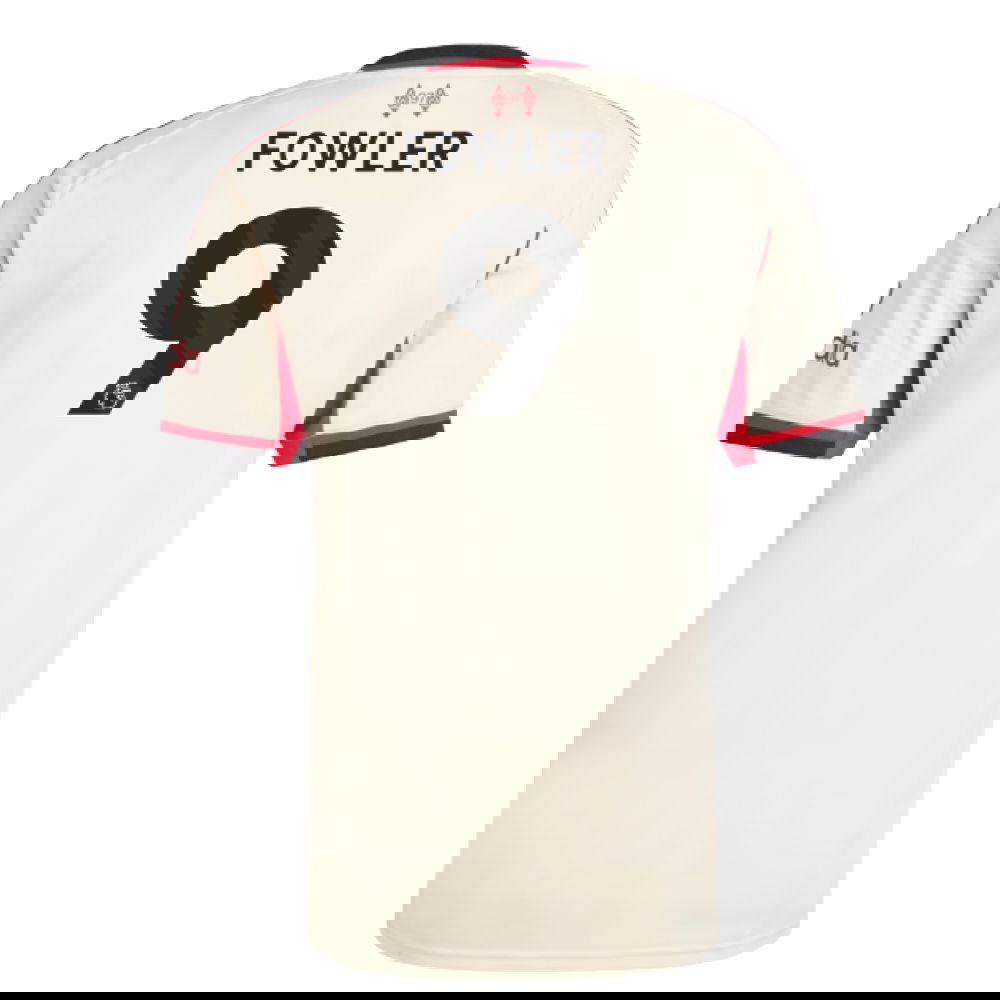 Fotbalové Dresy Liverpool FOWLER #9 Venkovní Dres 2025-2026