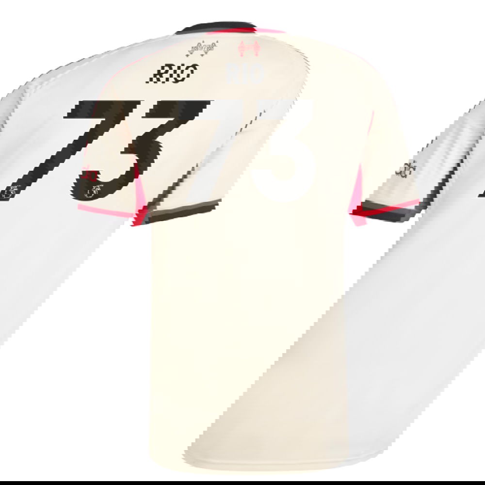 Fotbalové Dresy Liverpool RIO #73 Venkovní Dres 2025-2026