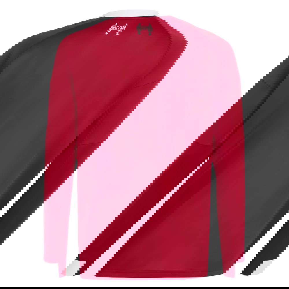 vytvořte Fotbalové Dresy Liverpool Dlouhý Rukáv Domácí Dres 2025-2026 potiskem