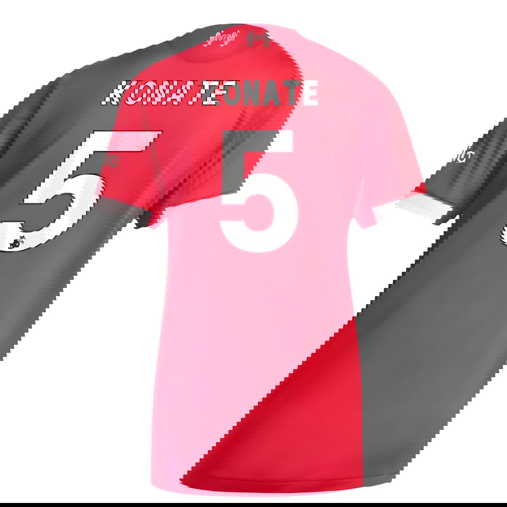 Fotbalové Dresy Liverpool Dámské KONATE #5 Domácí Dres 2025-2026