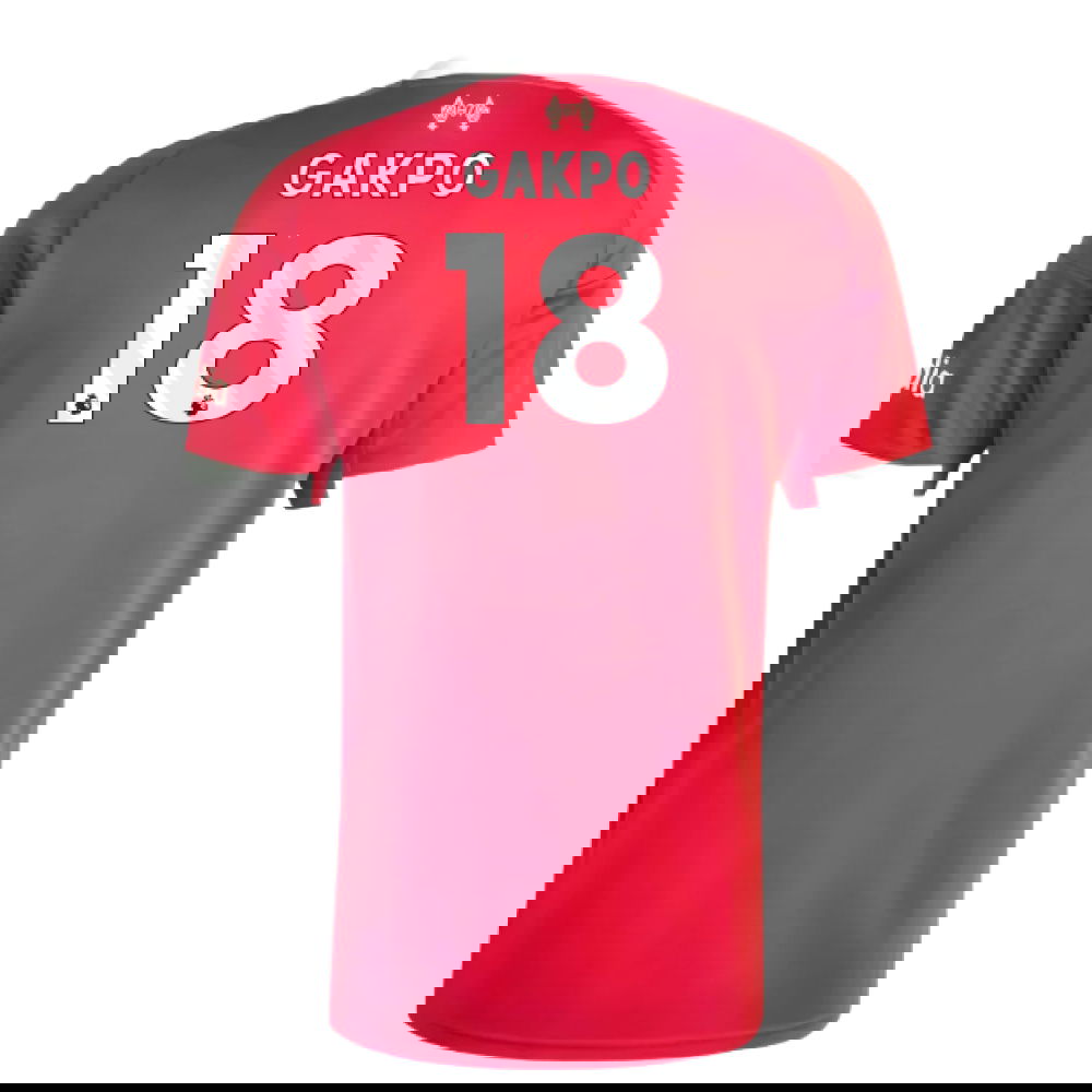 Fotbalové Dresy Liverpool GAKPO #18 Domácí Dres 2025-2026