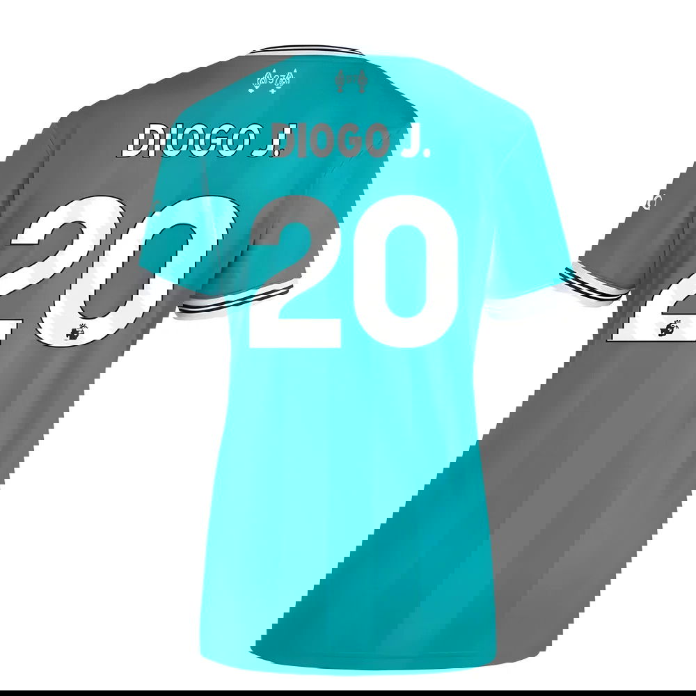 Fotbalové Dresy Liverpool Dámské DIOGO J #20 Alternativní Dres 2025-2026