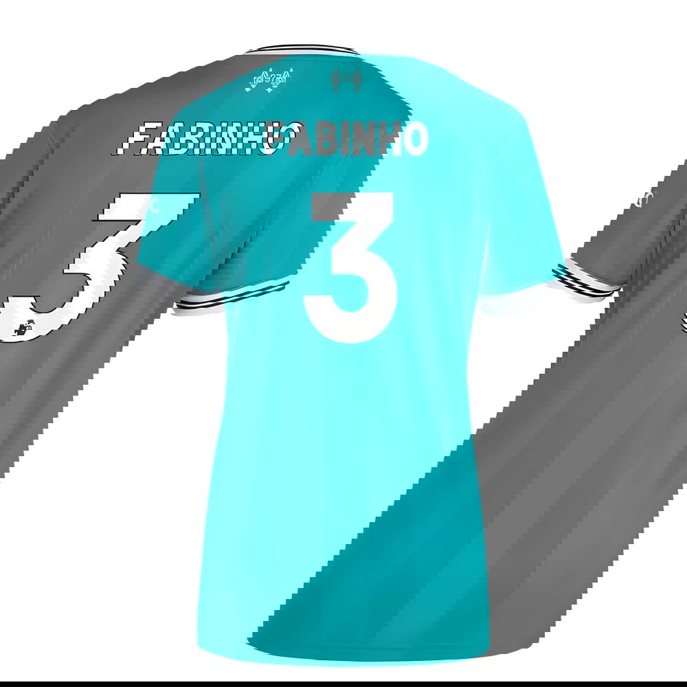 Fotbalové Dresy Liverpool Dámské FABINHO #3 Alternativní Dres 2025-2026