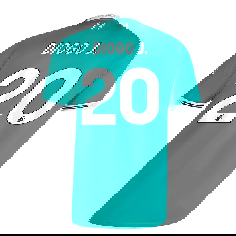 Fotbalové Dresy Liverpool DIOGO J #20 Alternativní Dres 2025-2026