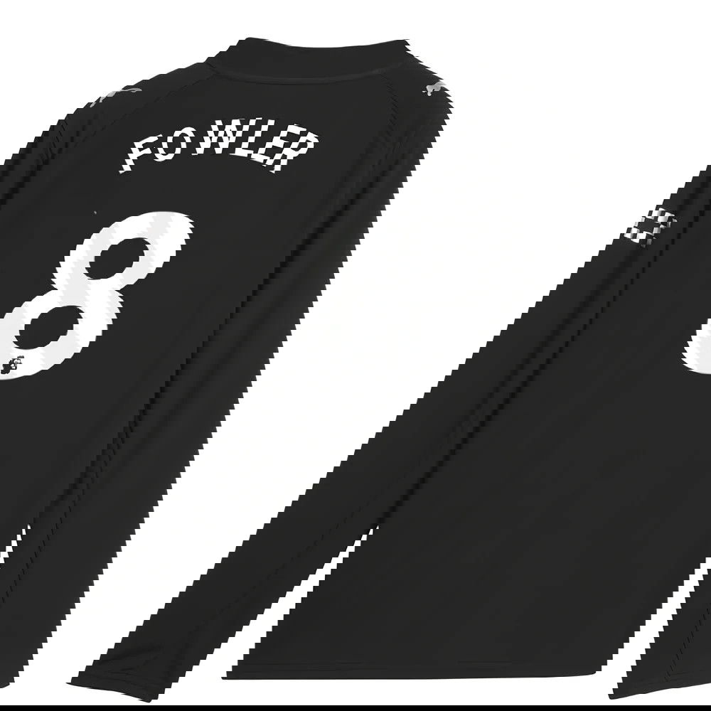 Fotbalové Dresy Manchester City Dlouhý Rukáv FOWLER #8 Venkovní Dres 2025-2026