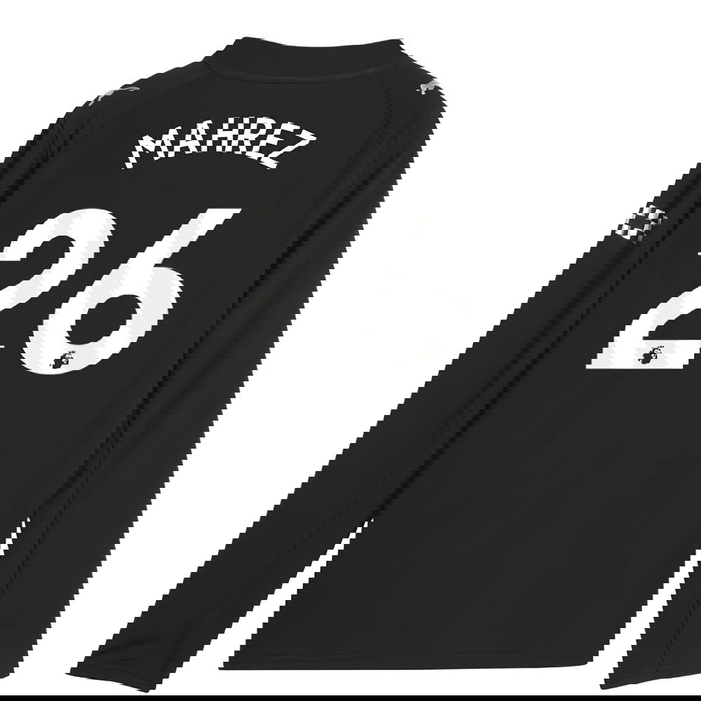 Fotbalové Dresy Manchester City Dlouhý Rukáv MAHREZ #26 Venkovní Dres 2025-2026