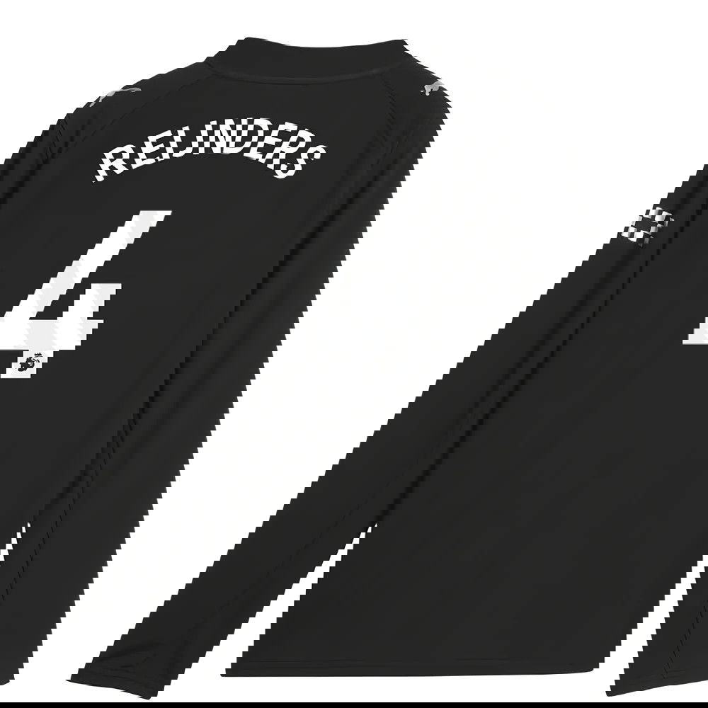 Fotbalové Dresy Manchester City Dlouhý Rukáv REIJNDERS #4 Venkovní Dres 2025-2026