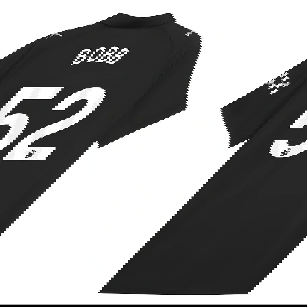 Fotbalové Dresy Manchester City BOBB #52 Venkovní Dres 2025-2026