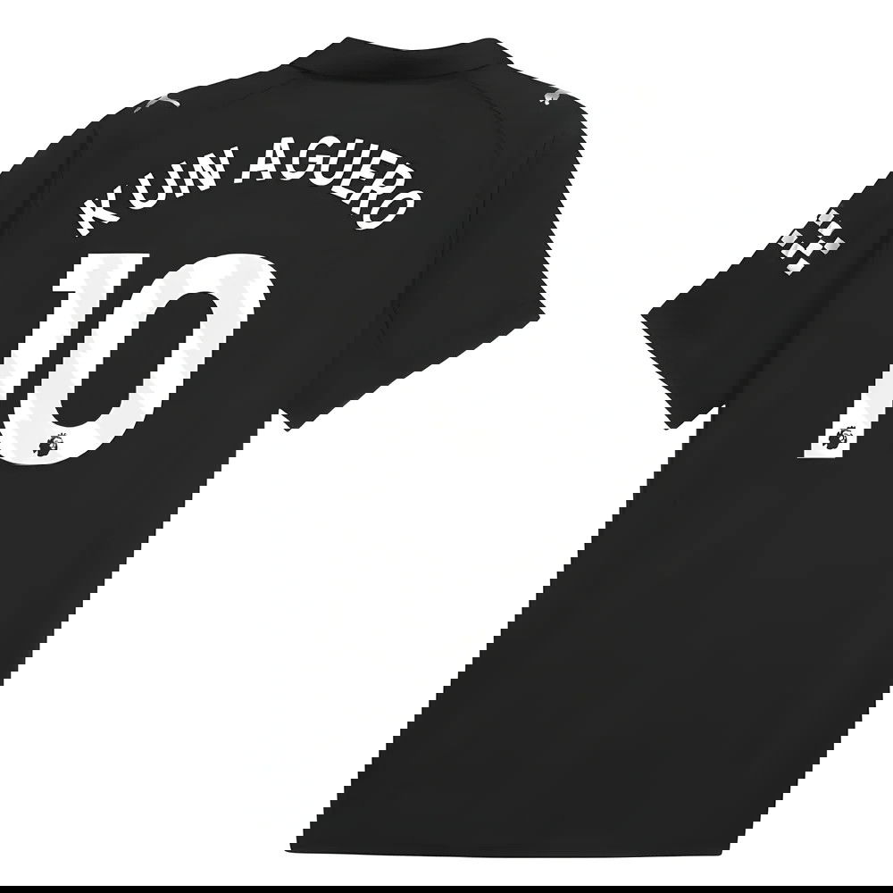Fotbalové Dresy Manchester City KUN AGUERO #10 Venkovní Dres 2025-2026