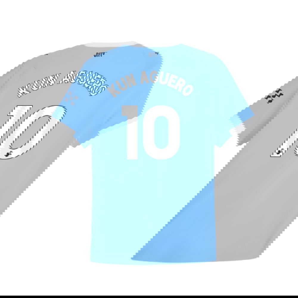 Fotbalové Dresy Manchester City KUN AGUERO #10 Domácí Dres 2025-2026