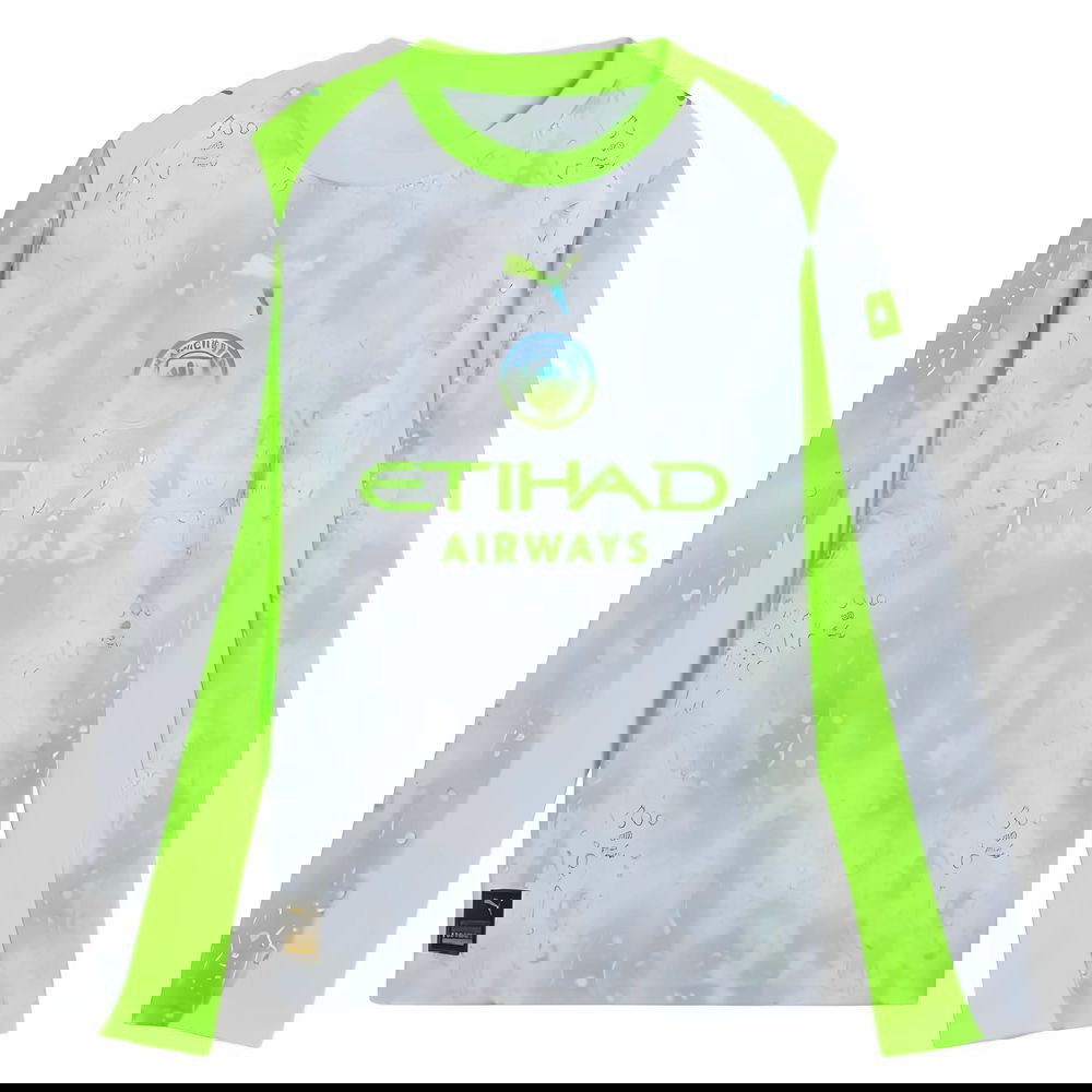 Fotbalové Dresy Manchester City Dlouhý Rukáv Alternativní Dres 2025-2026