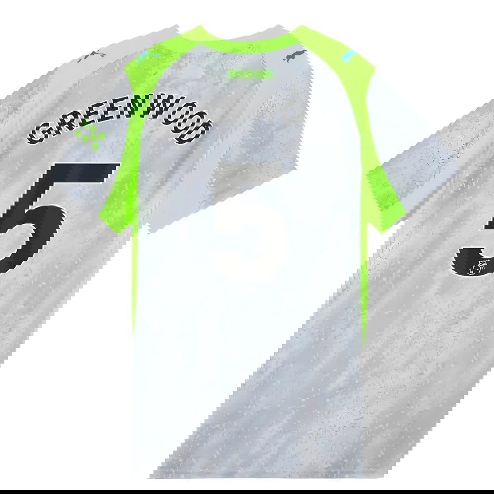 Fotbalové Dresy Manchester City GREENWOOD #5 Alternativní Dres 2025-2026