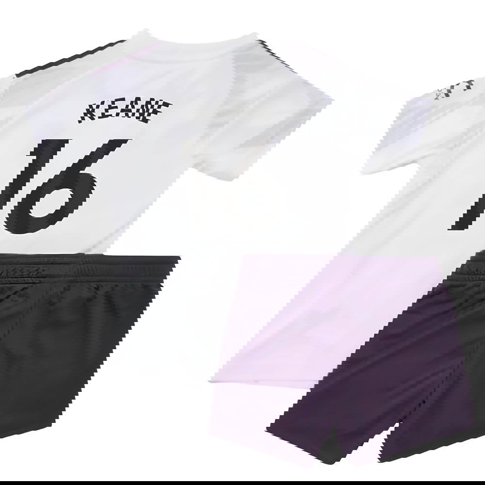 Fotbalové Dresy Manchester United Dětské KEANE #16 Venkovní Dres 2025-2026