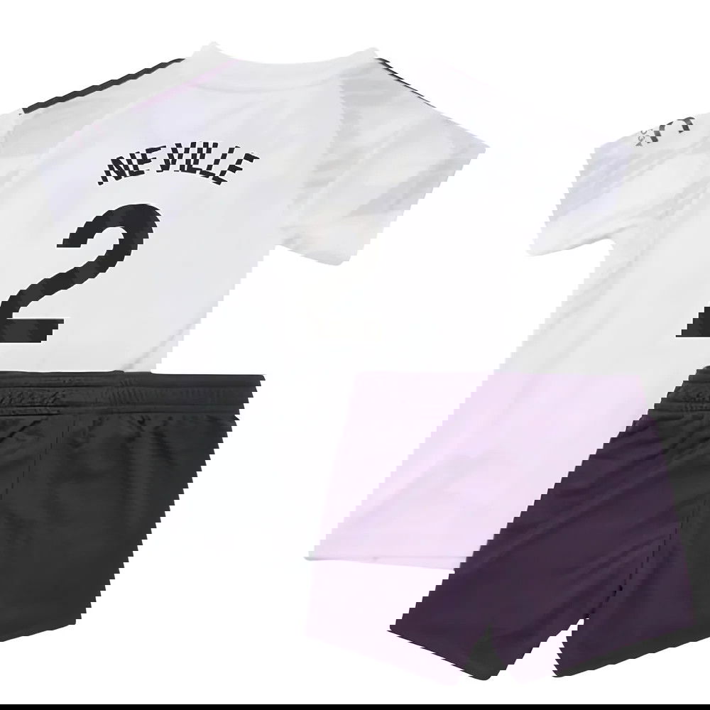 Fotbalové Dresy Manchester United Dětské NEVILLE #2 Venkovní Dres 2025-2026