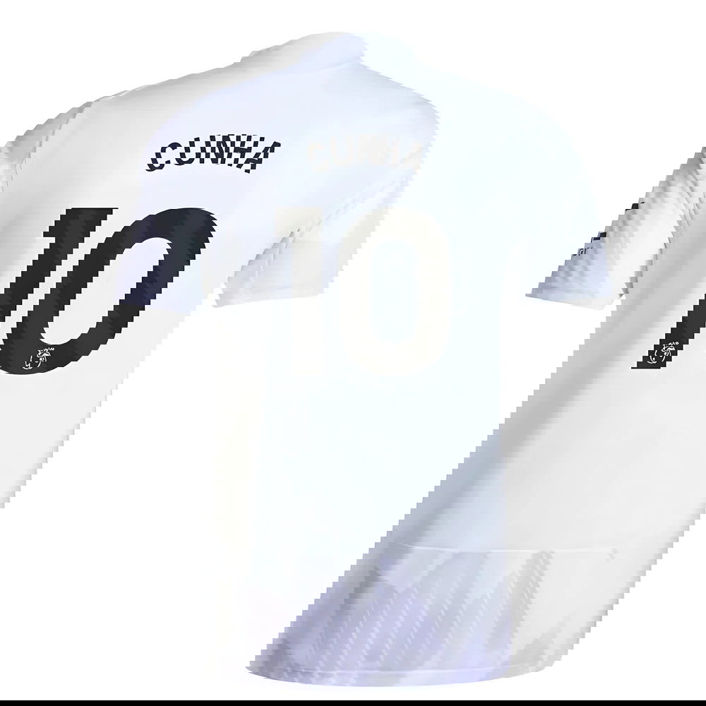 Fotbalové Dresy Manchester United CUNHA #10 Venkovní Dres 2025-2026