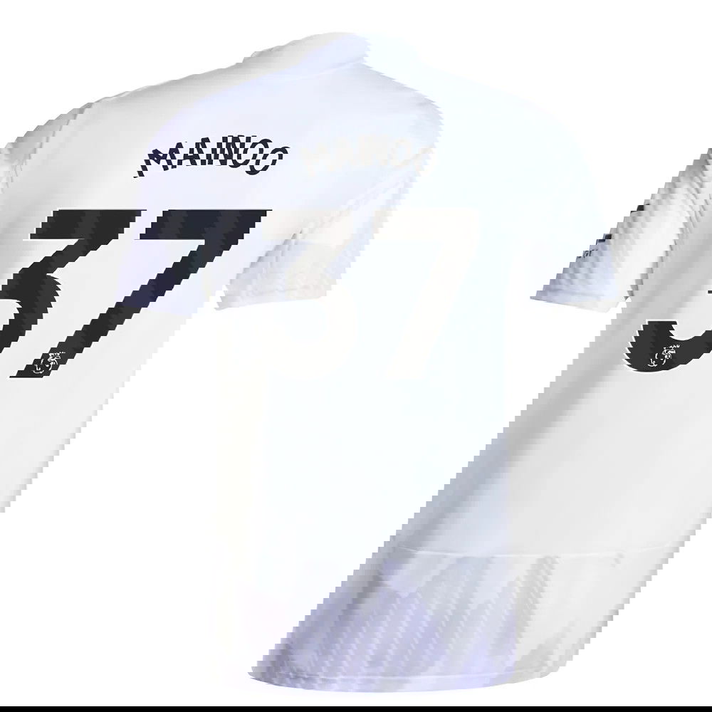 Fotbalové Dresy Manchester United MAINOO #37 Venkovní Dres 2025-2026