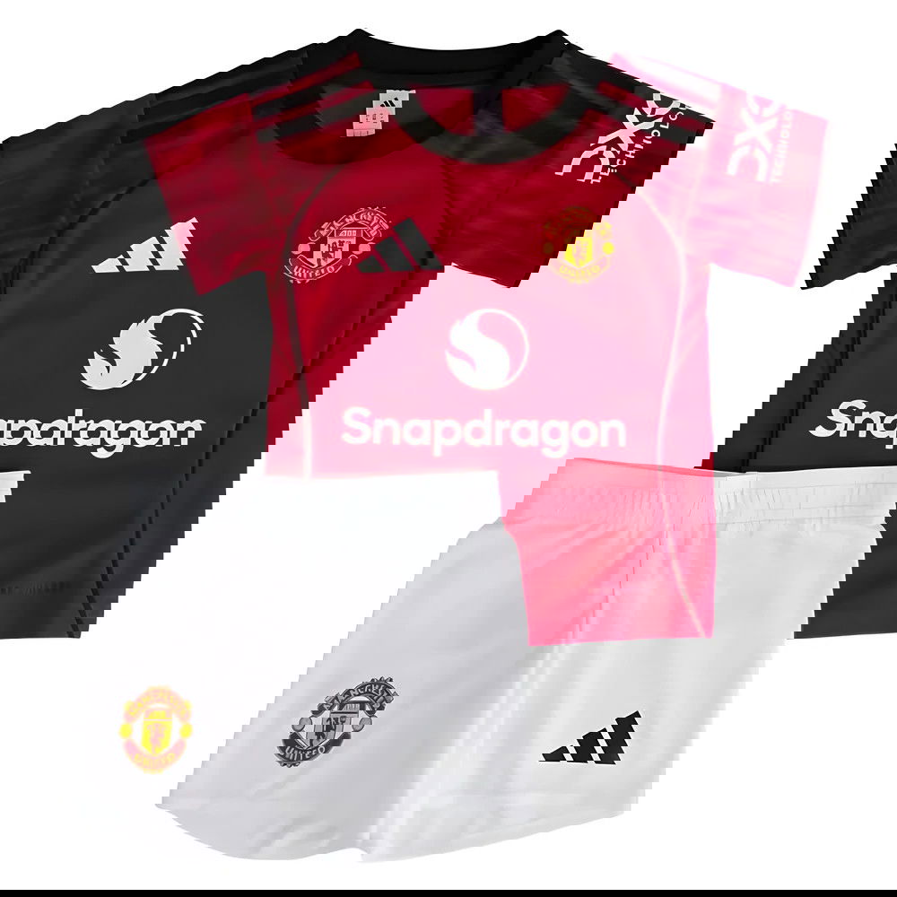 Fotbalové Dresy Manchester United Dětské Domácí Dres 2025-2026