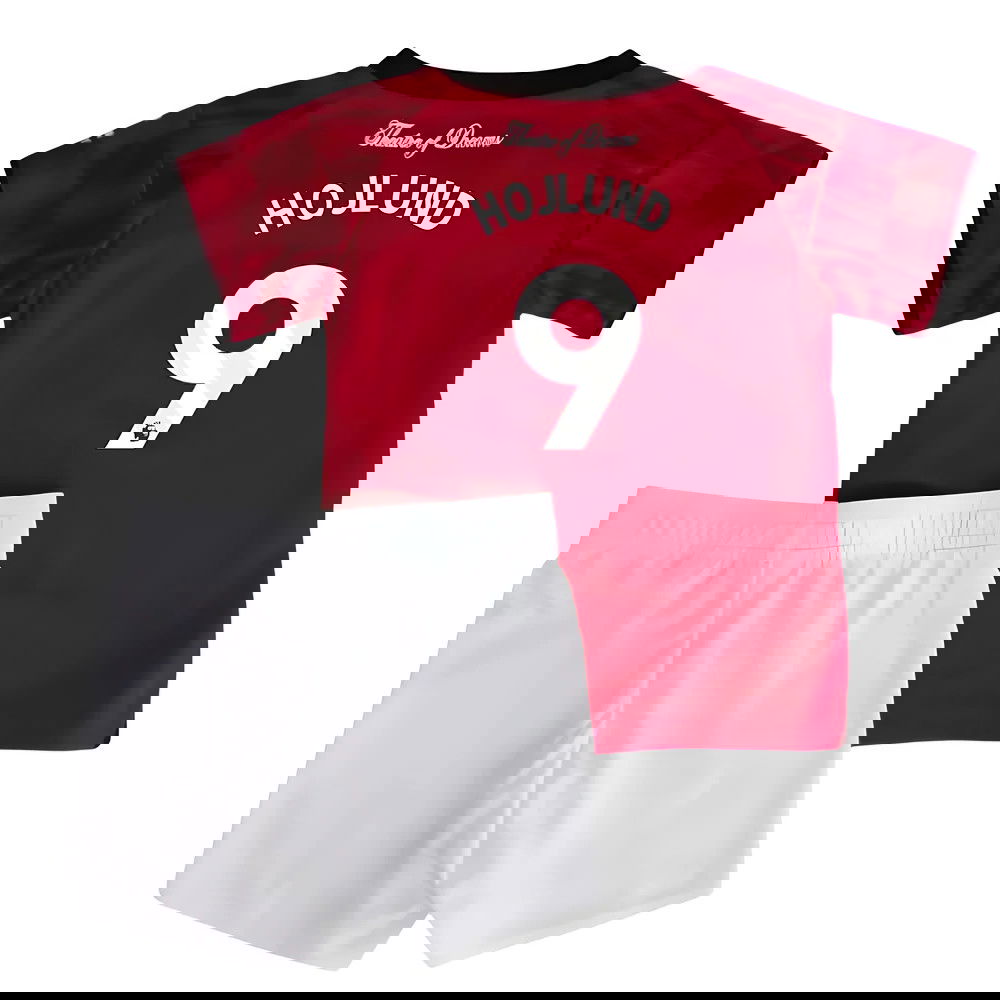 Fotbalové Dresy Manchester United Dětské HOJLUND #9 Domácí Dres 2025-2026