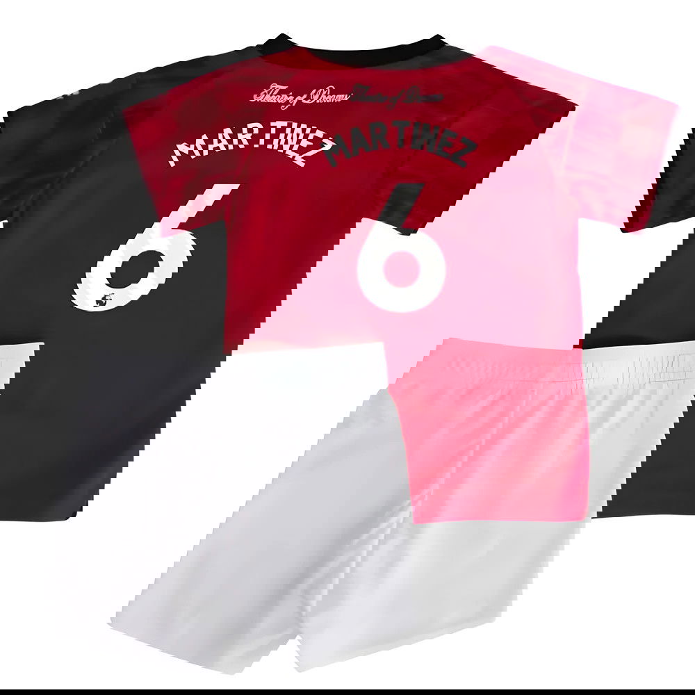 Fotbalové Dresy Manchester United Dětské MARTINEZ #6 Domácí Dres 2025-2026