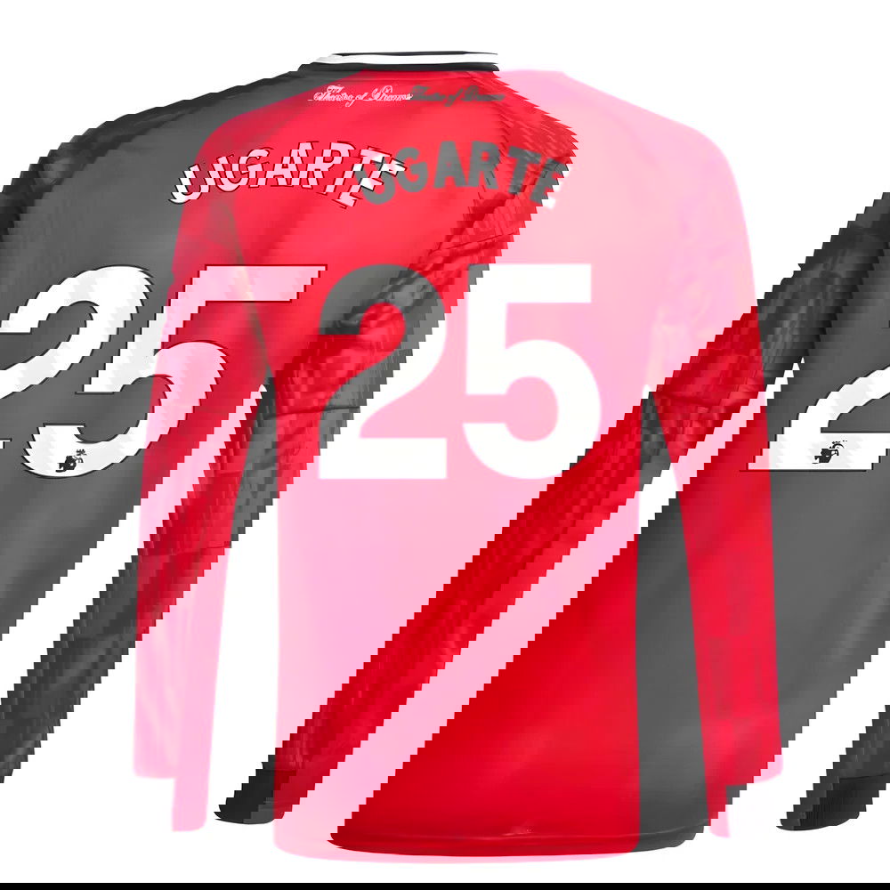 Fotbalové Dresy Manchester United Dlouhý Rukáv UGARTE #25 Domácí Dres 2025-2026