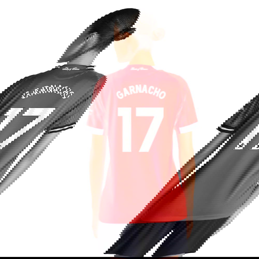 Fotbalové Dresy Manchester United Dámské GARNACHO #17 Domácí Dres 2025-2026