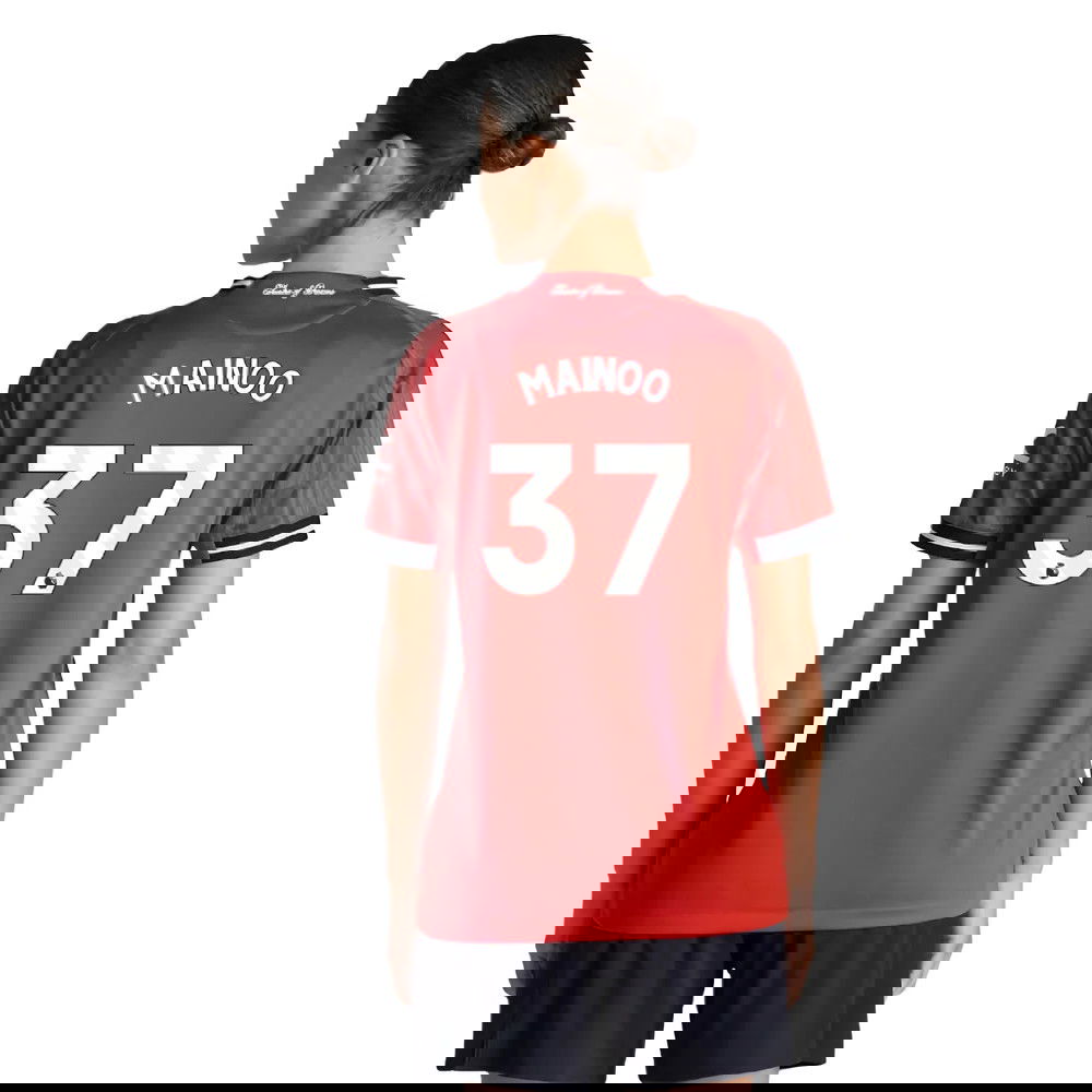 Fotbalové Dresy Manchester United Dámské MAINOO #37 Domácí Dres 2025-2026