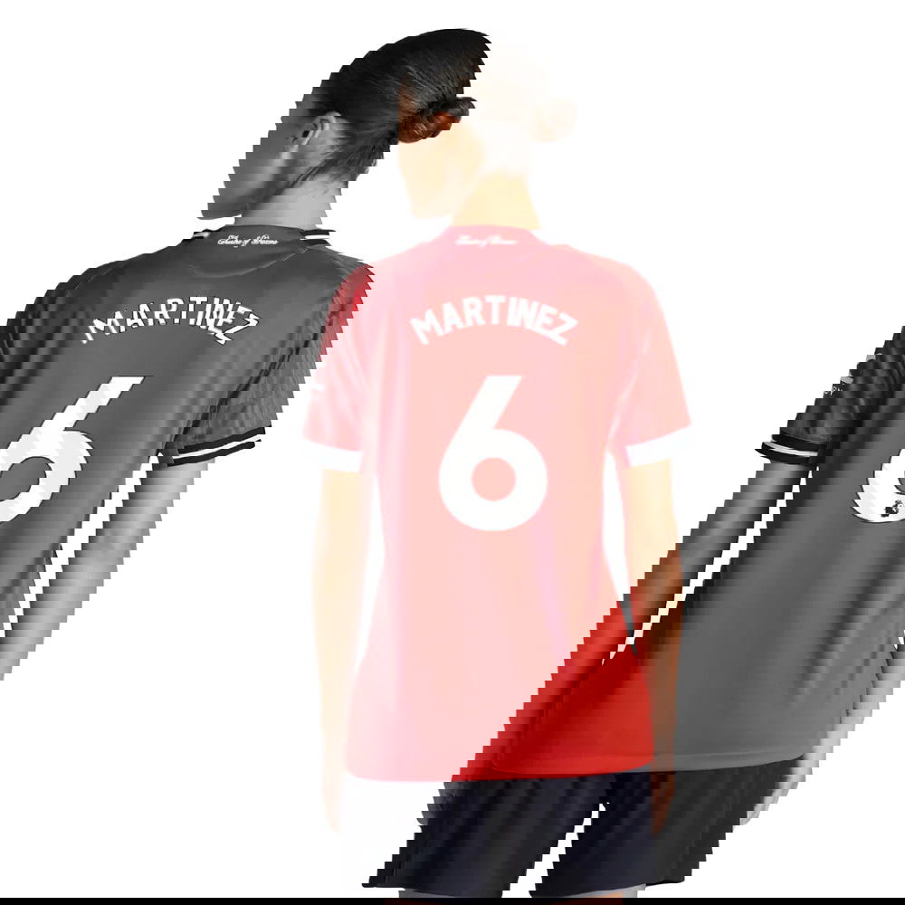 Fotbalové Dresy Manchester United Dámské MARTINEZ #6 Domácí Dres 2025-2026