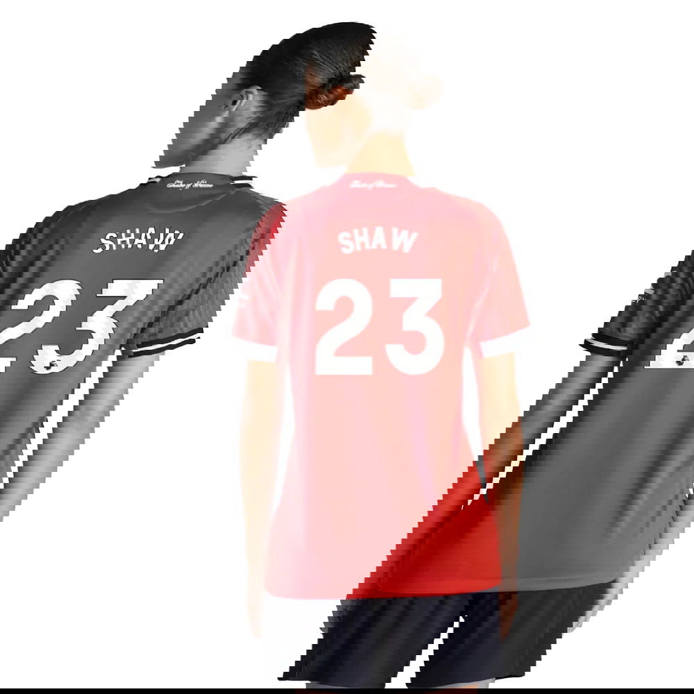 Fotbalové Dresy Manchester United Dámské SHAW #23 Domácí Dres 2025-2026