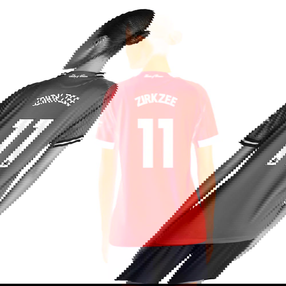 Fotbalové Dresy Manchester United Dámské ZIRKZEE #11 Domácí Dres 2025-2026