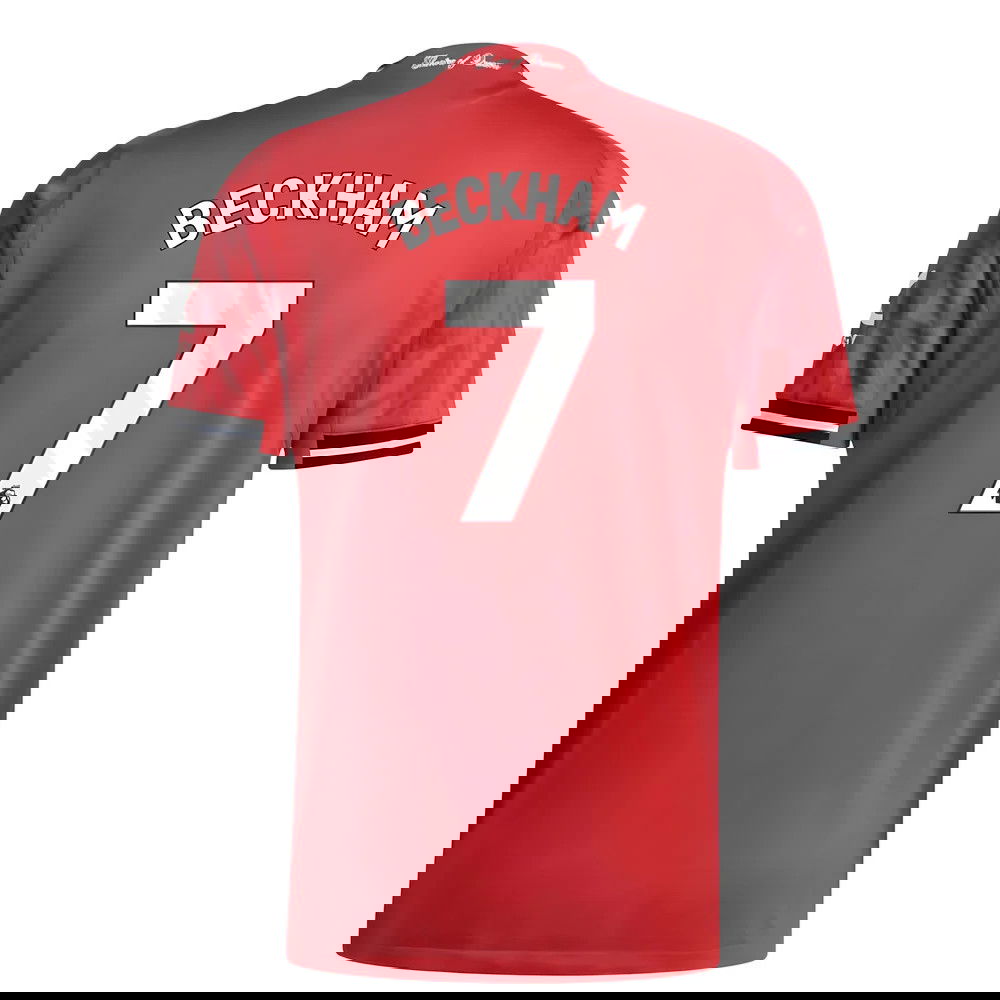 Fotbalové Dresy Manchester United BECKHAM #7 Domácí Dres 2025-2026