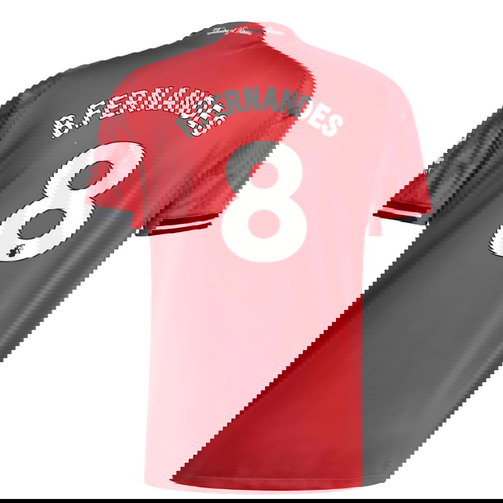 Fotbalové Dresy Manchester United BFERNANDES #8 Domácí Dres 2025-2026