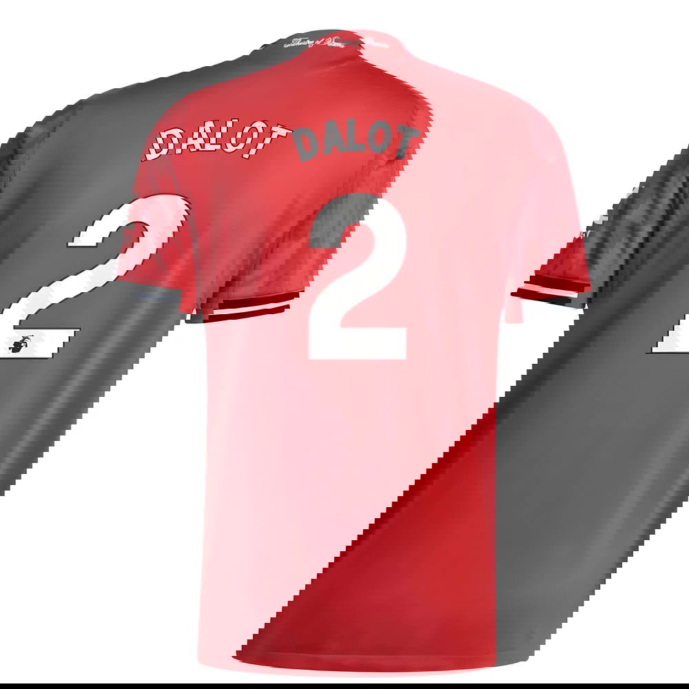 Fotbalové Dresy Manchester United DALOT #2 Domácí Dres 2025-2026